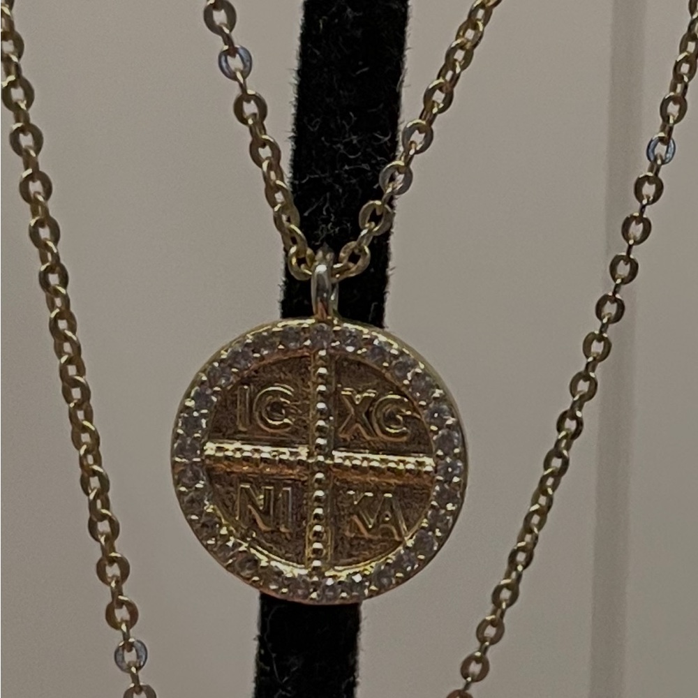 Gold plated Pendant Necklace. Purchased in Greece.
